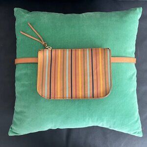 MADEWELL THE RAINBOW STRIPE POUCH BELT BAG